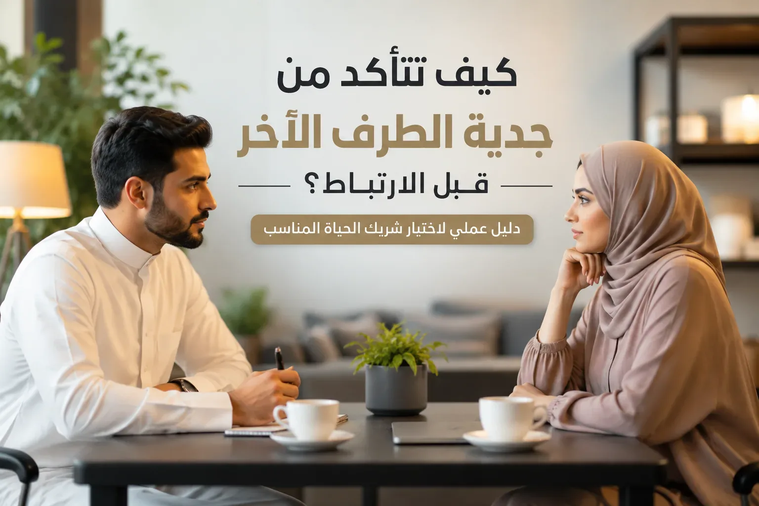 كيف تتأكد من جدية الطرف الآخر قبل الارتباط؟