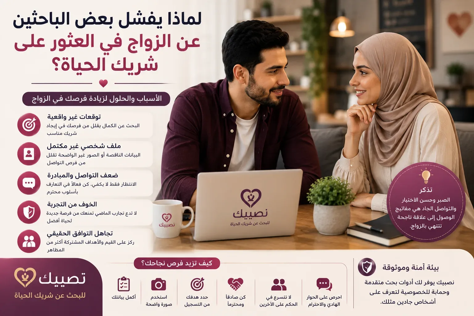لماذا يفشل بعض الباحثين عن الزواج في العثور على شريك الحياة؟